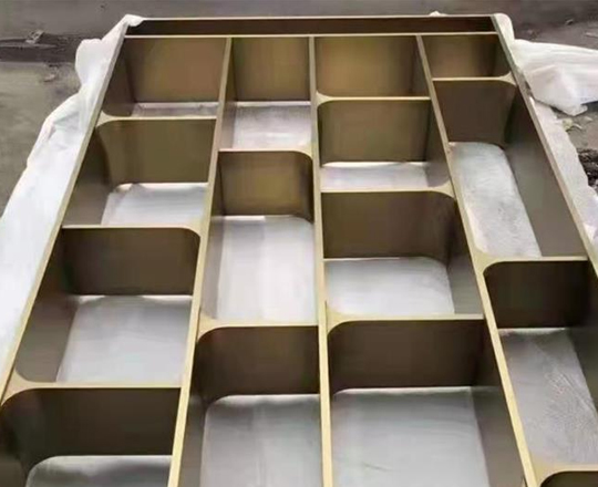 不（bú）鏽鋼展櫃壁龕